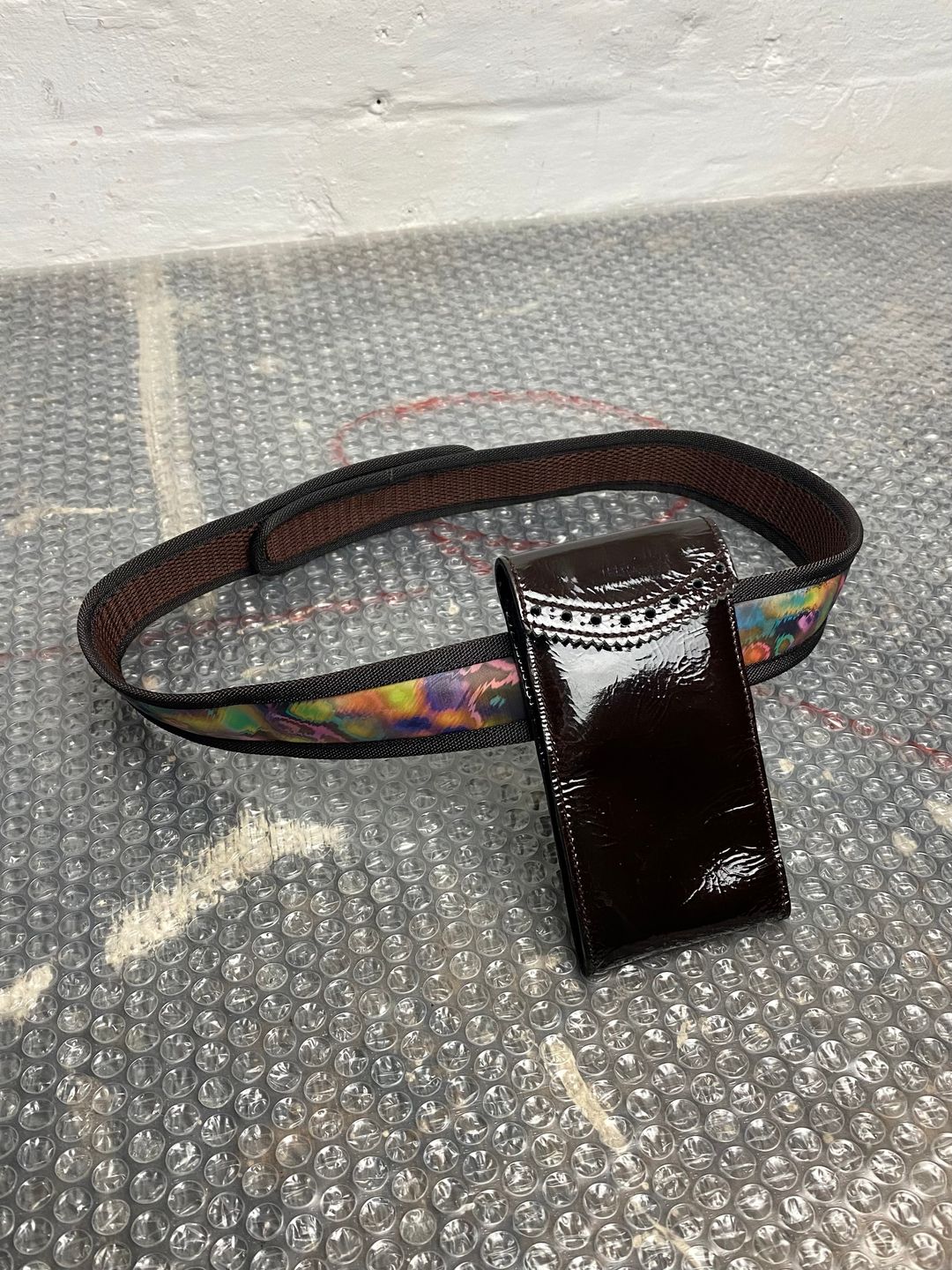 FW 99 Miu Miu Holographic Belt by MIU MIU in size ONE SIZE from ACCESSORIES category