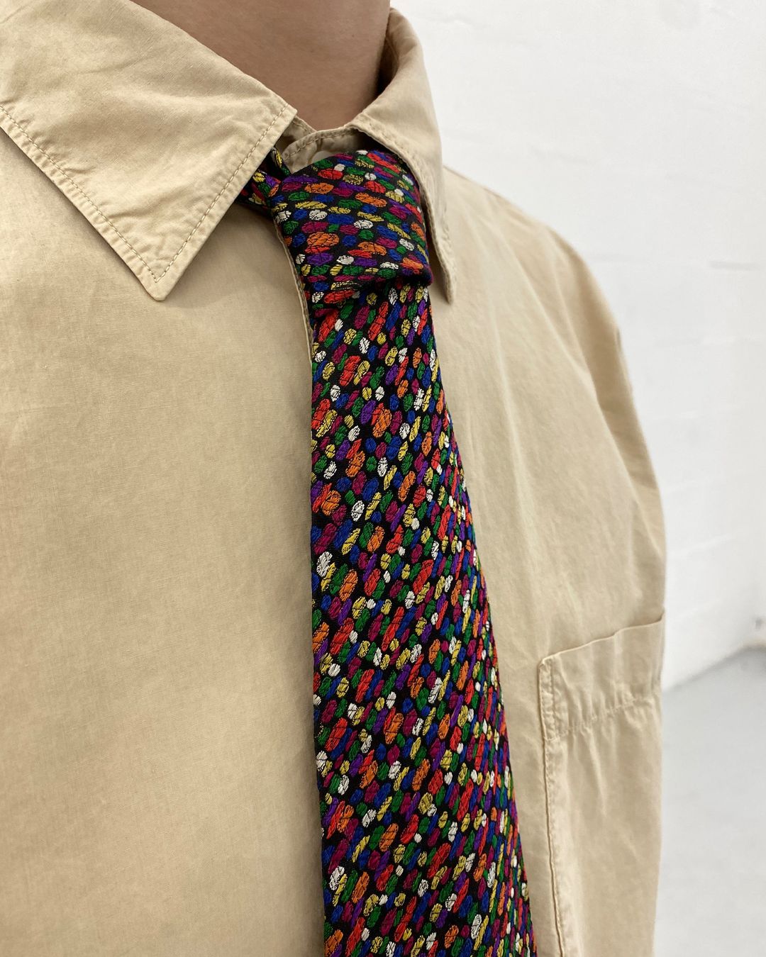 Missoni 1990s Pattern Tie Multicolor by MISSONI in size ONE SIZE from ACCESSORIES category