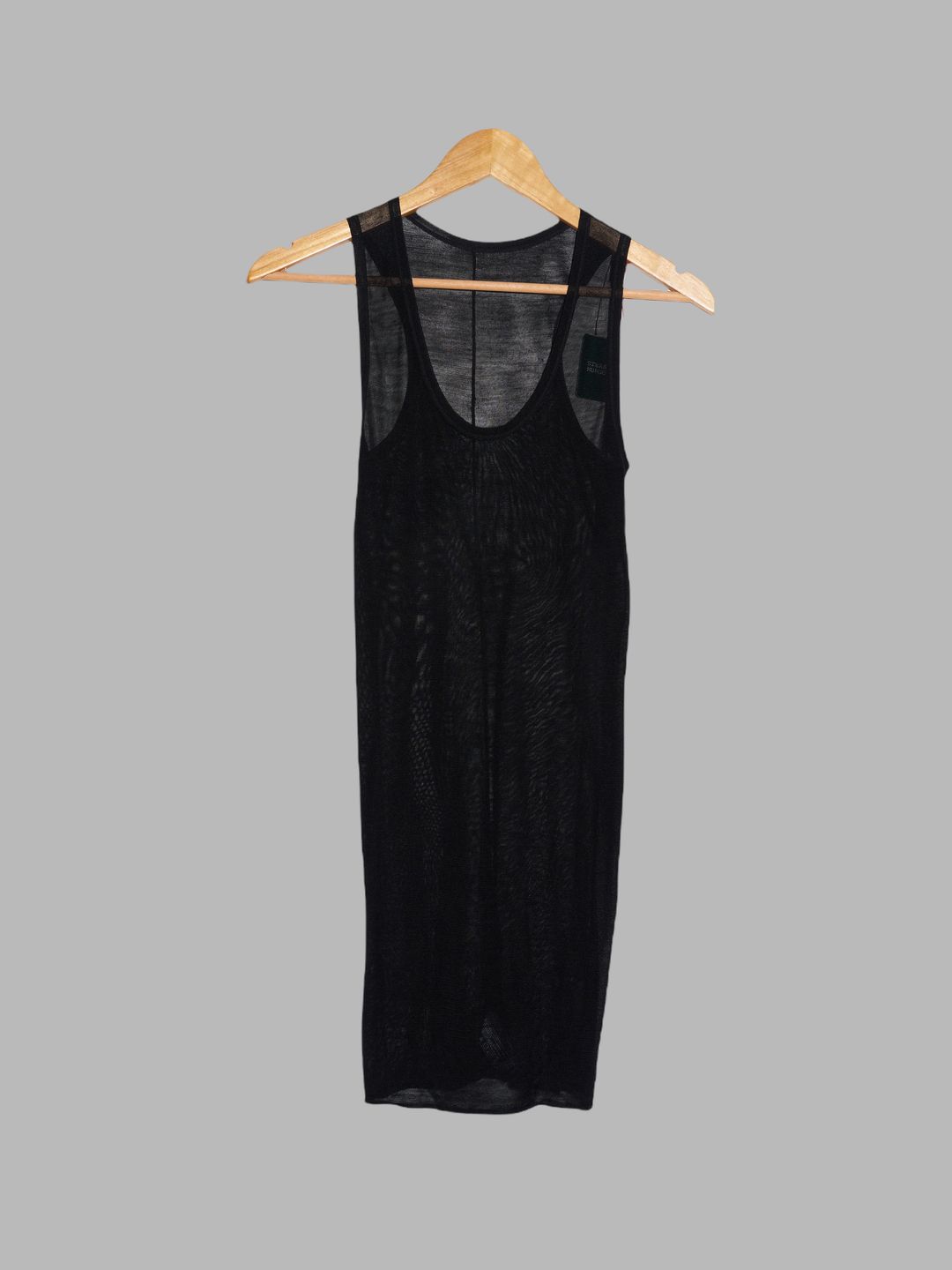 Jean Colonna sheer black singlet new with tags - S by Jean Colonna in size XS from TOPS category