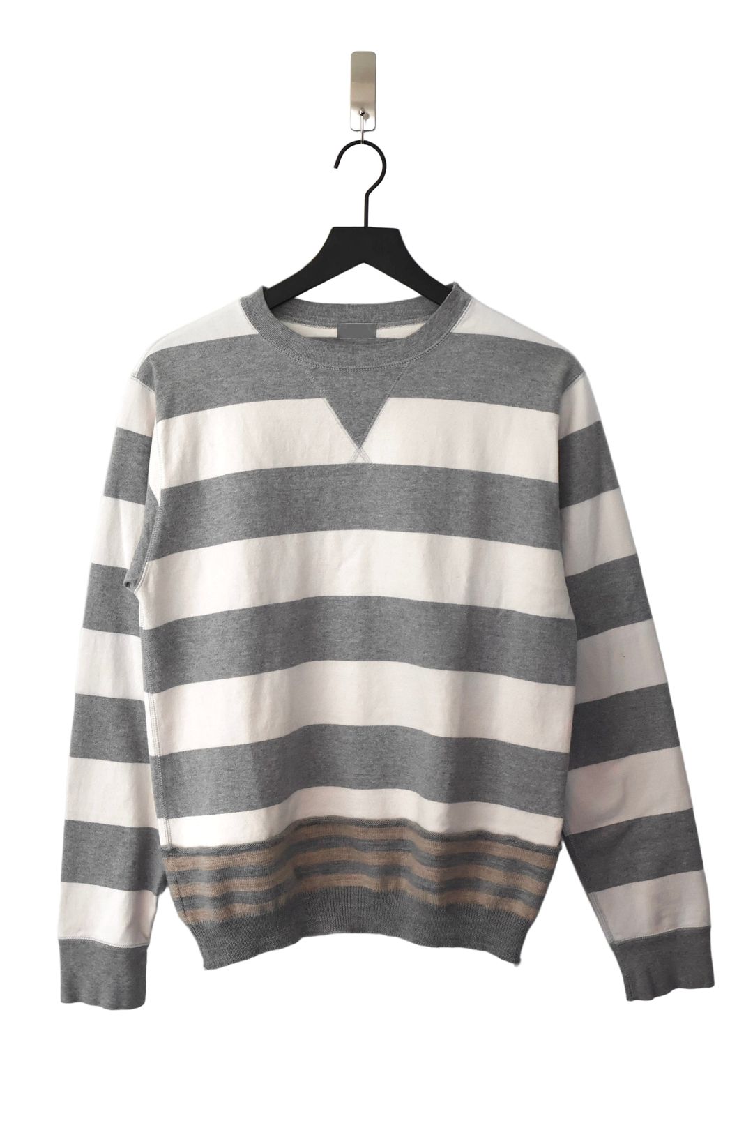 Reconstructed Striped Sweater by Japanese Label in size M from KNITWEAR category