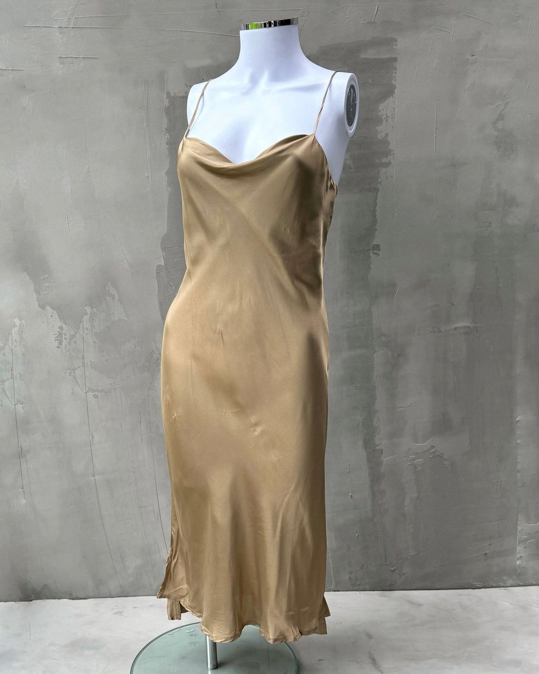 DRIES VAN NOTEN COWL NECK SLIP DRESS - S by DRIES VAN NOTEN in size XS from DRESSES category