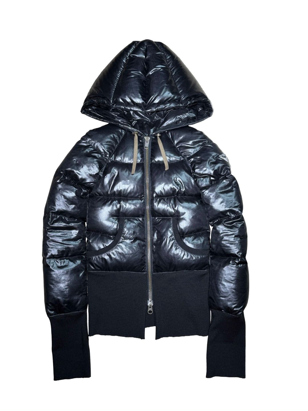LGB Glossy Nylon Hooded Pilot Puffer by LGB in size XS from COATS & JACKETS category