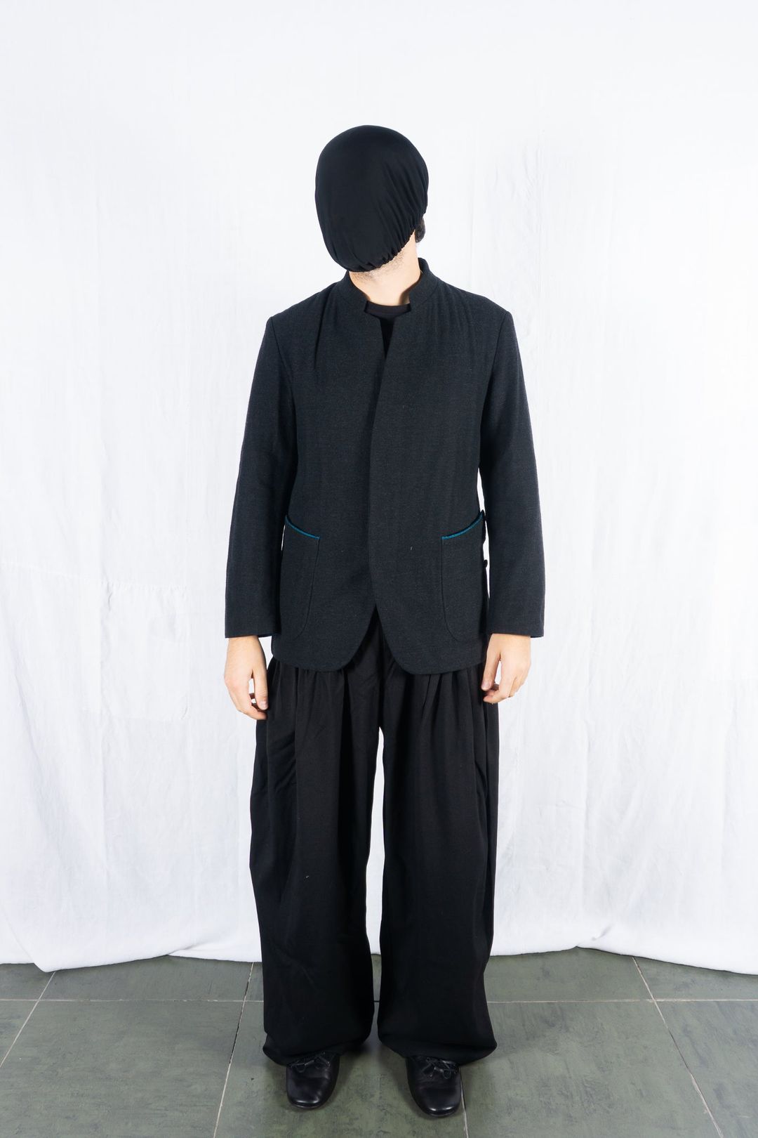 Issey Miyake Men A/W 2020 mao collar jacket by ISSEY MIYAKE in size M from COATS & JACKETS category