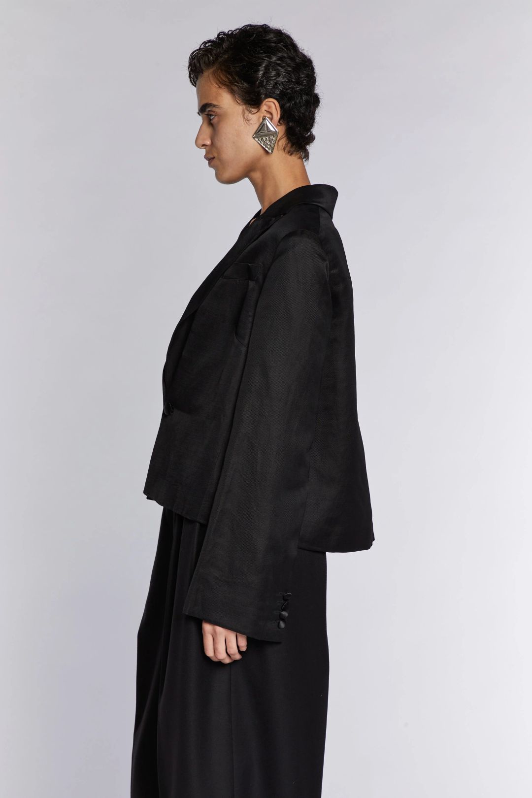 Alexander McQueen Bell Sleeved Jacket 00s by ALEXANDER MCQUEEN in size IT 42 from COATS & JACKETS category