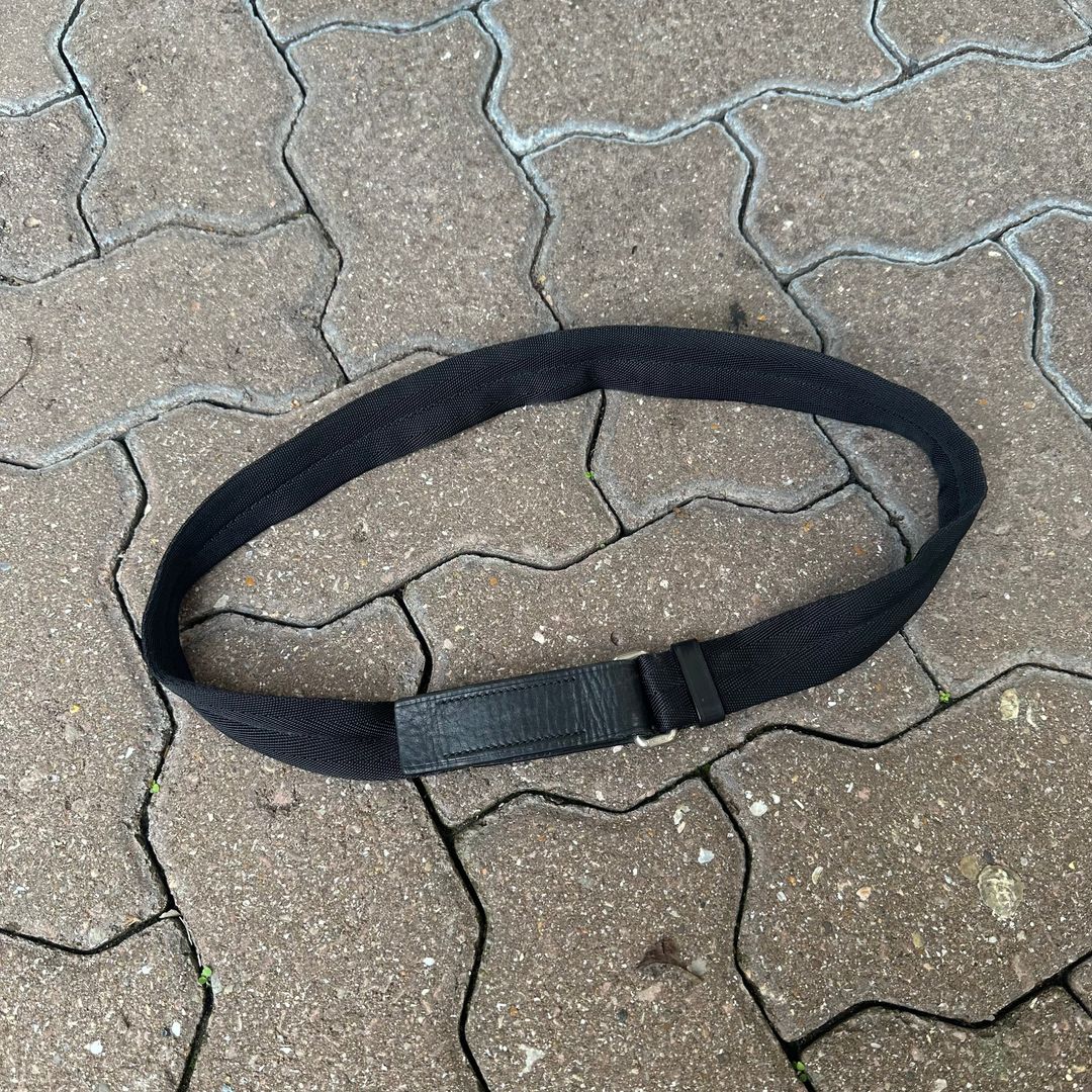 Prada fw1999 Velcro Buckle Belt by PRADA in size W30 from ACCESSORIES category