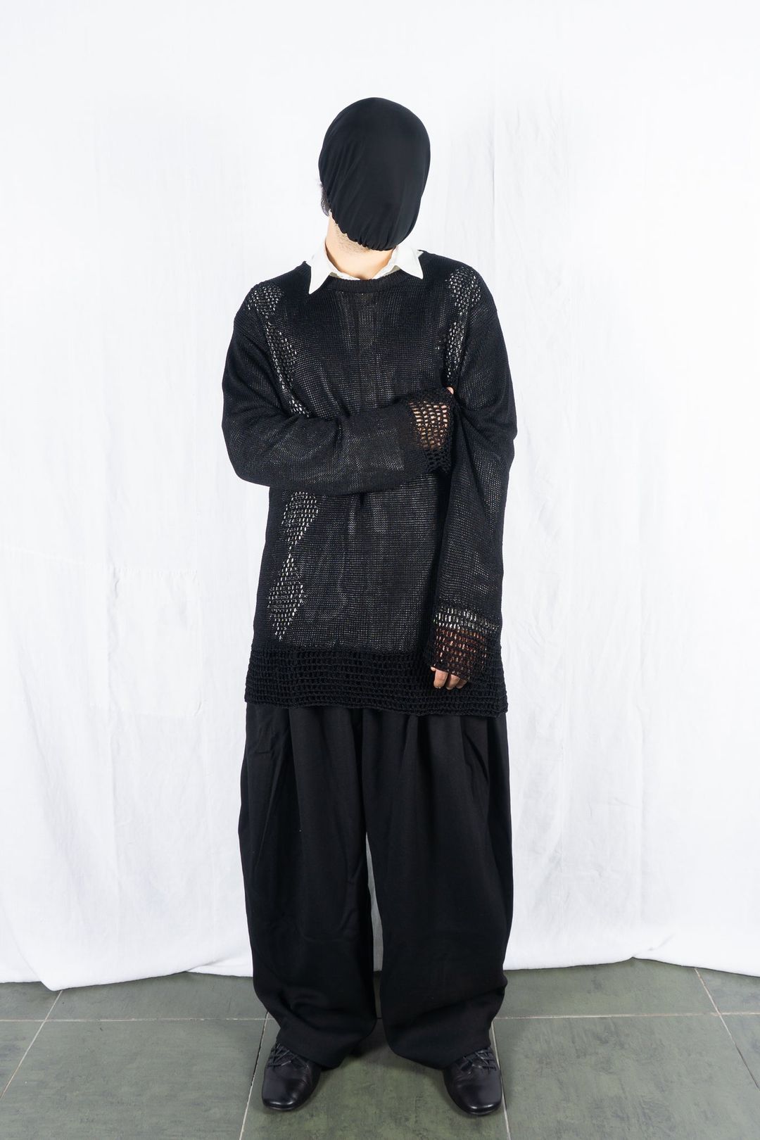 Yohji Yamamoto Pour Homme S/S 2004 long knit by YOHJI YAMAMOTO in size L from KNITWEAR category