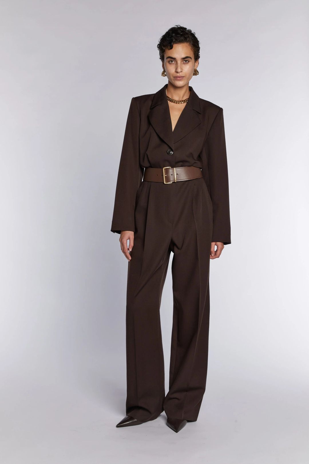 Yves Saint Laurent Rive Gauche Tailored  Jumpsuit 1990s by YVES SAINT LAURENT in size ONE SIZE from Jumpsuits category