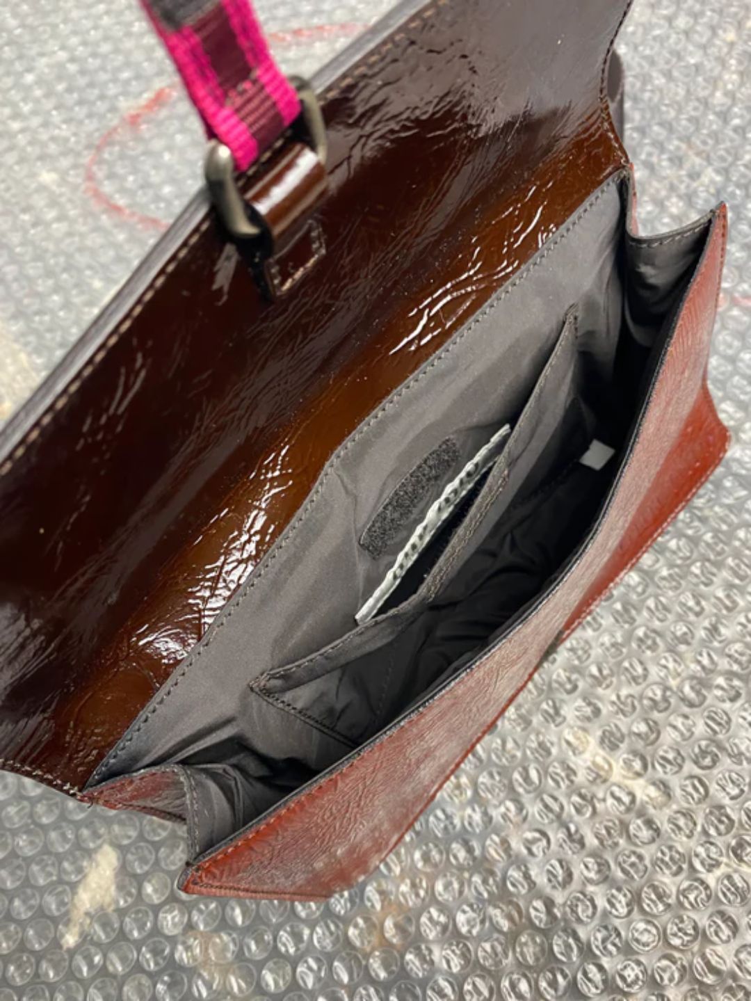 FW 99 Miu Miu Patent Shoulder Bag by MIU MIU in size ONE SIZE from BAGS category