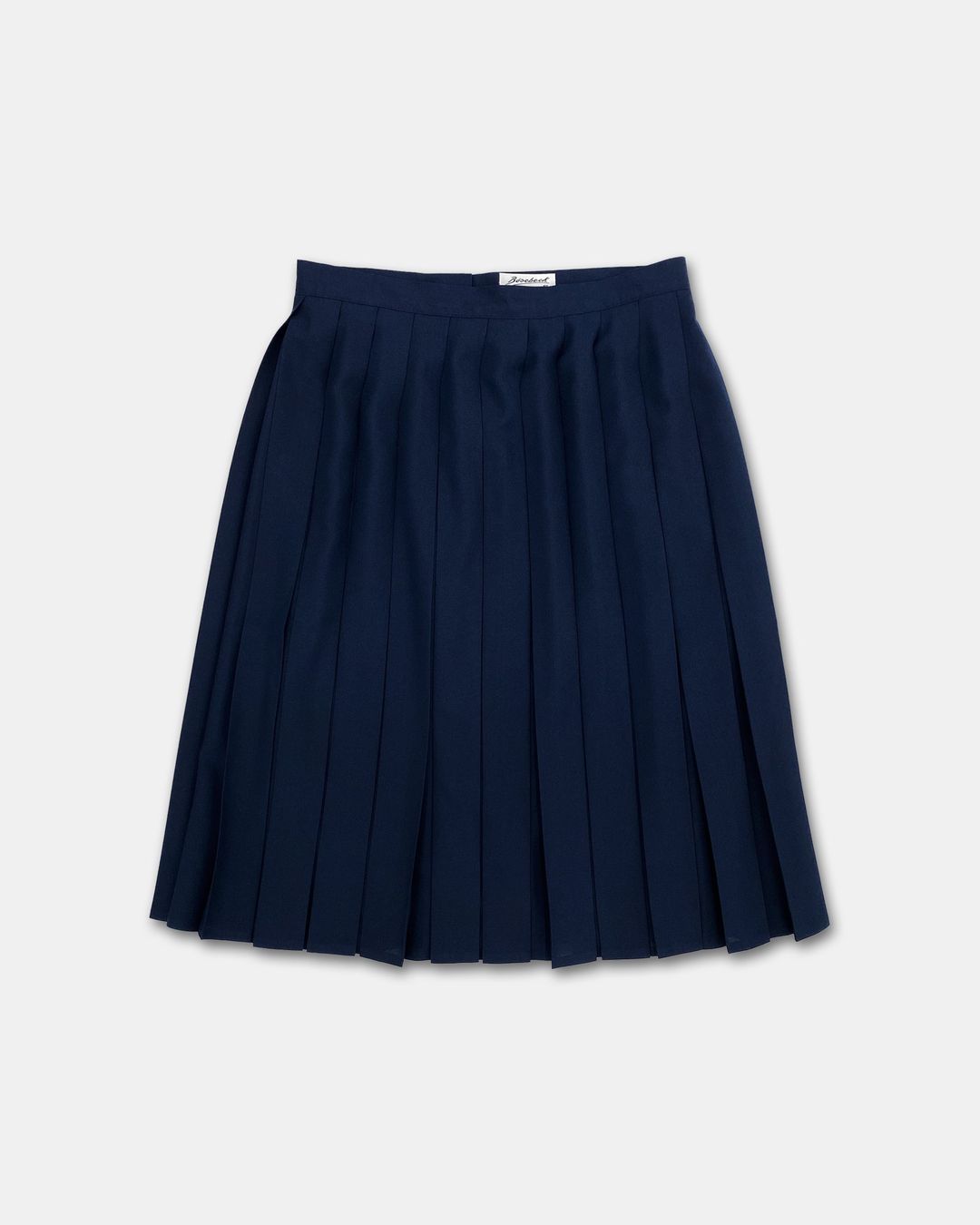 Vintage 1980s Pleated Skirt Navy by Vintage in size XL from SKIRTS category