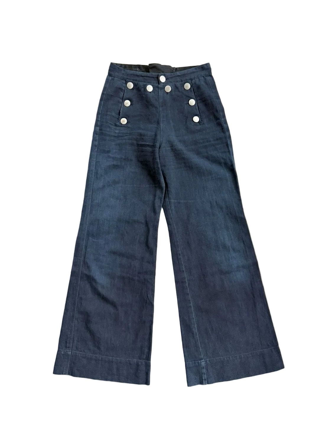 JEAN PAUL GAULTIER S/S 1997 SAILOR PANTS by JEAN PAUL GAULTIER in size FR 40 from TROUSERS category