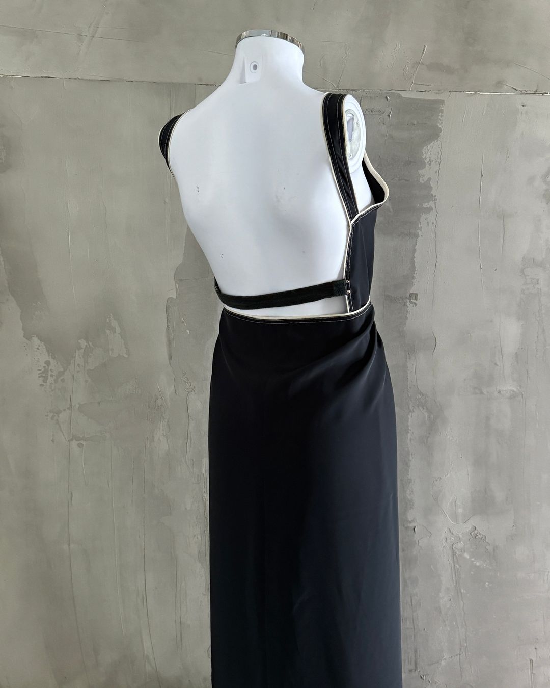 JUNIOR GAULTIER JPG BACKLESS WRAP DRESS - L by JEAN PAUL GAULTIER in size L from DRESSES category