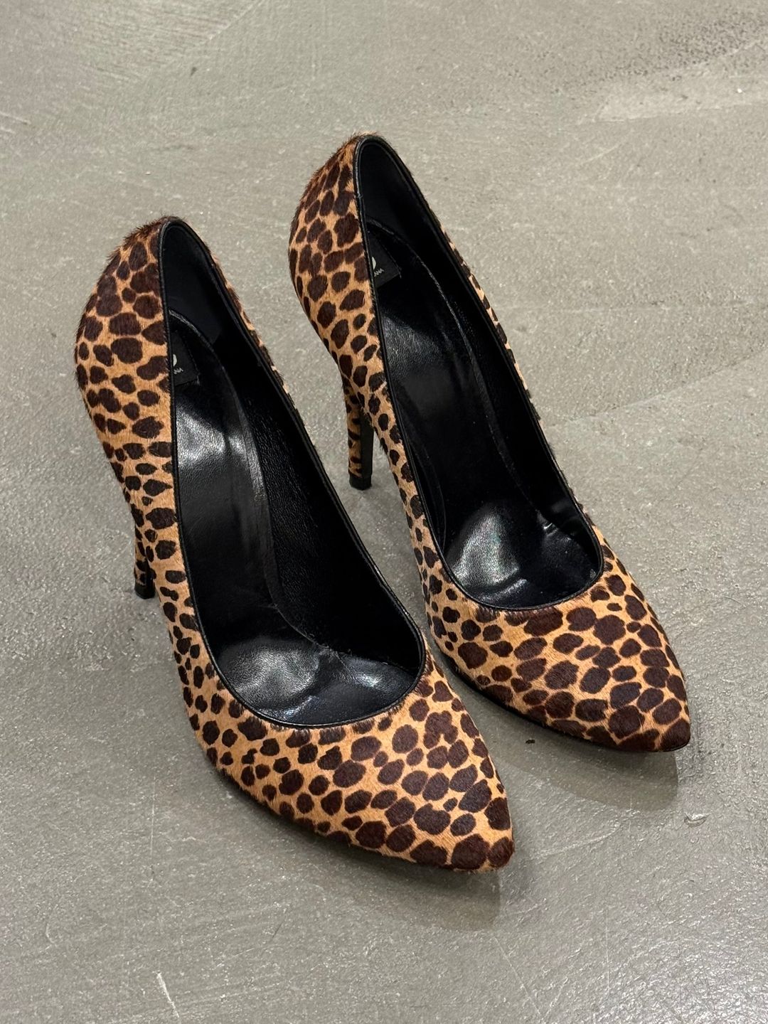 2000s Dolce & Gabbana leopard pony hair heels by DOLCE & GABBANA in size EU 38 from SHOES category