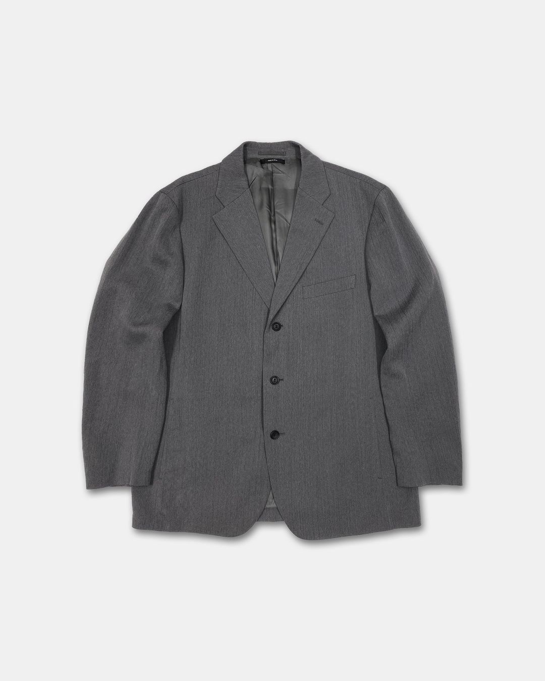 Issey Miyake Men SS2013 Wool Cupro Blazer Jacket Grey by ISSEY MIYAKE in size L from COATS & JACKETS category