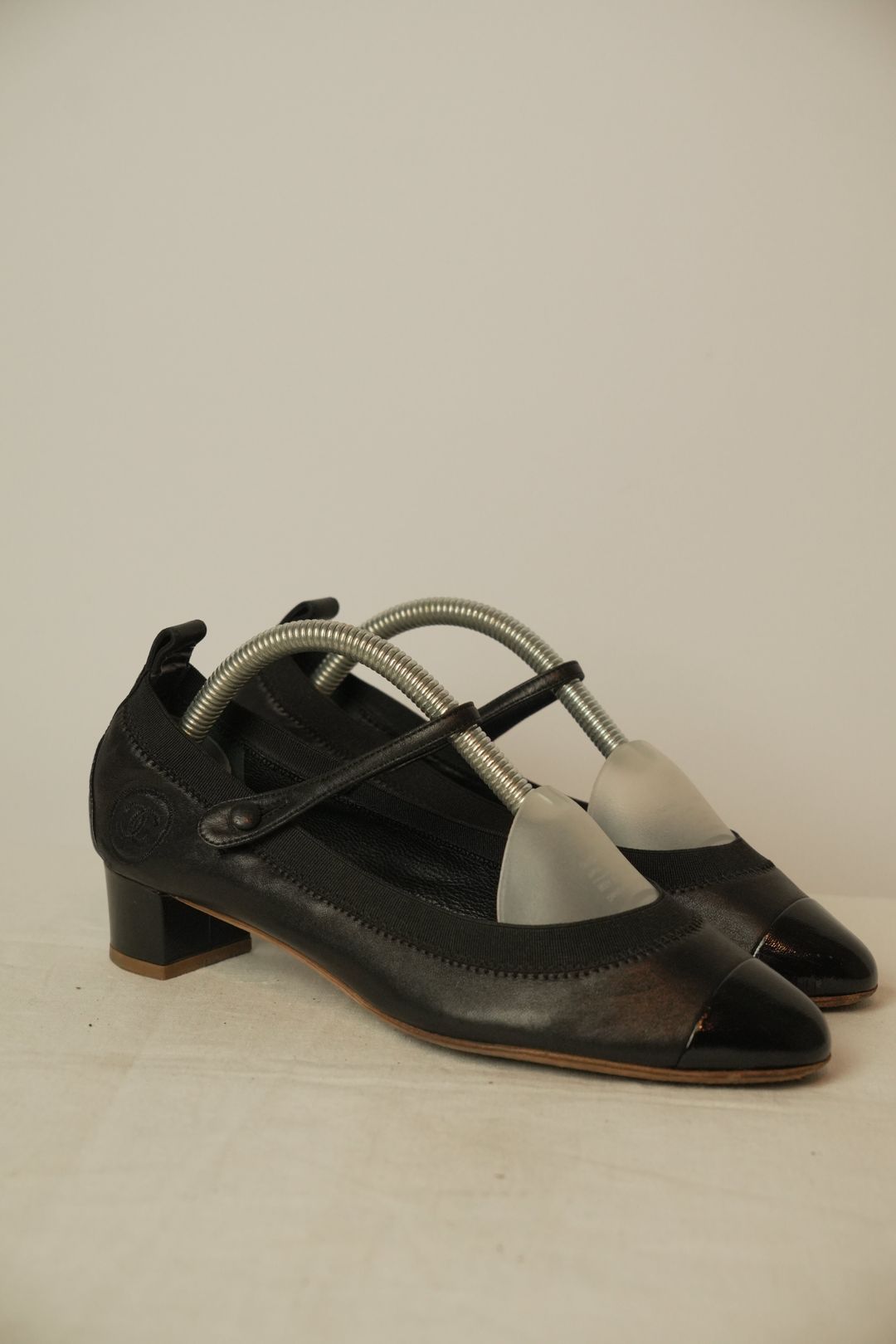 Chanel Black Heel Ballet Flat Sz 36 by CHANEL in size EU 36 from SHOES category