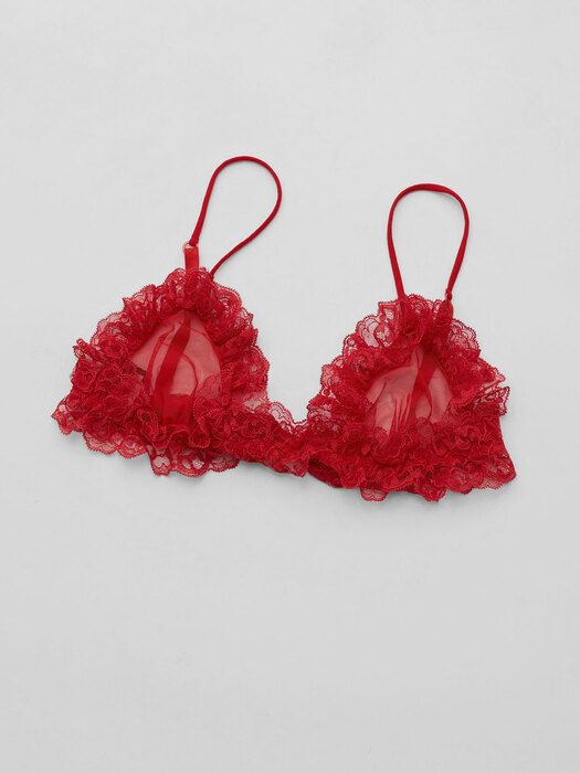 La Perla Mesh And Lace Bra by LA PERLA in size ONE SIZE from LINGERIE category