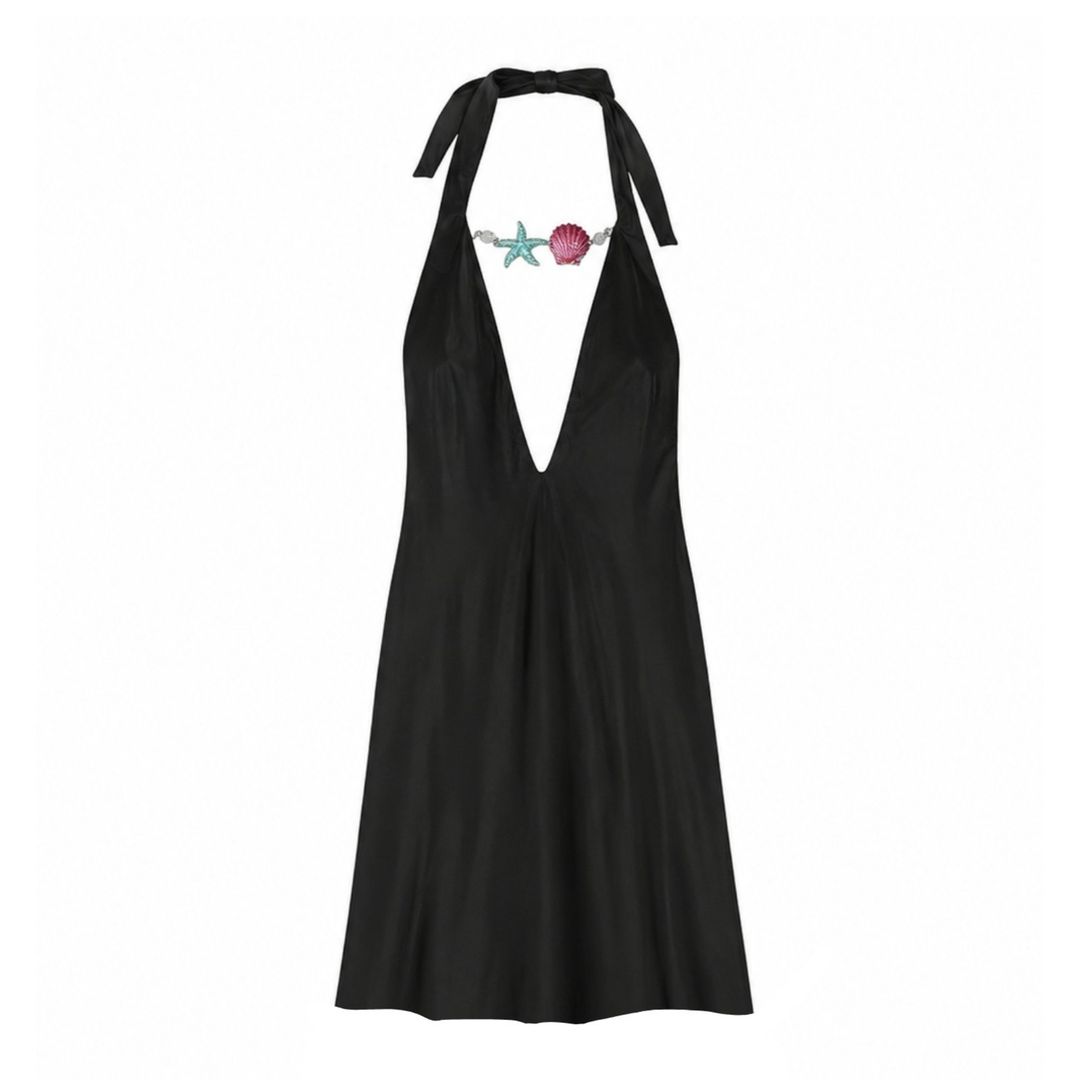 Versace 2000s Necklace Dress by VERSACE in size IT 46 from DRESSES category