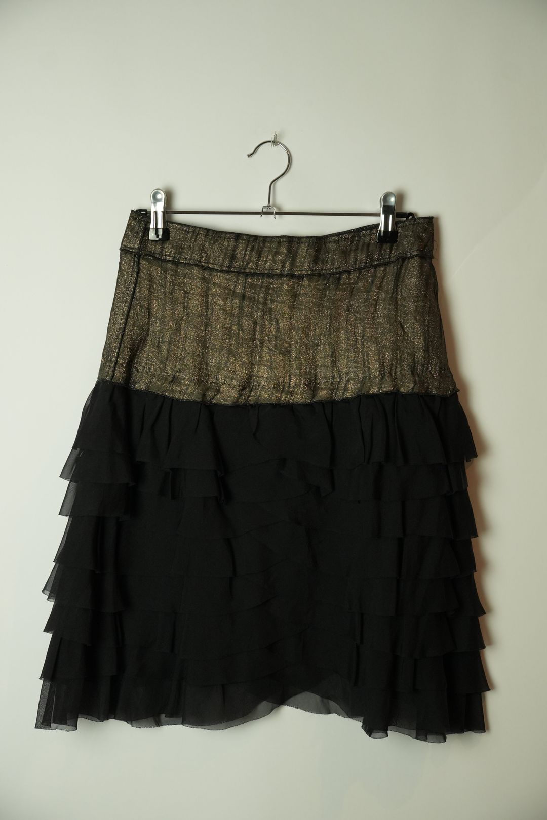 Dolce & Gabbana Sheer Ruffle Layered Skirt by DOLCE & GABBANA in size S from SKIRTS category