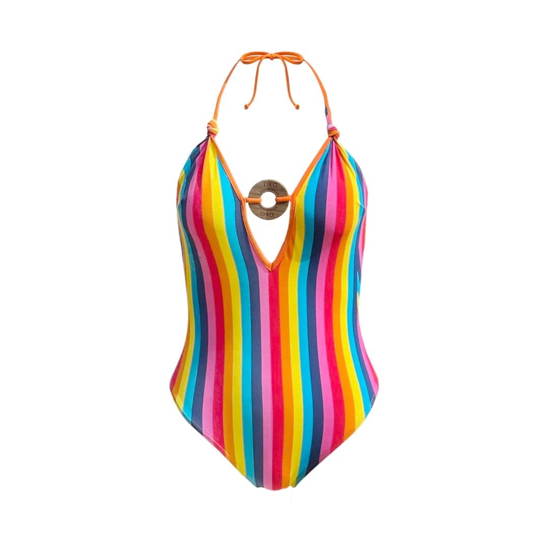 D&G Stripe Swimsuit by DOLCE & GABBANA in size M from SWIMSUITS category
