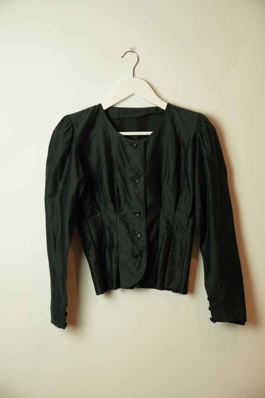 Christian Dior Scoop Neck Button Down Corset Tailor LS Blouse by DIOR in size S from TOPS category
