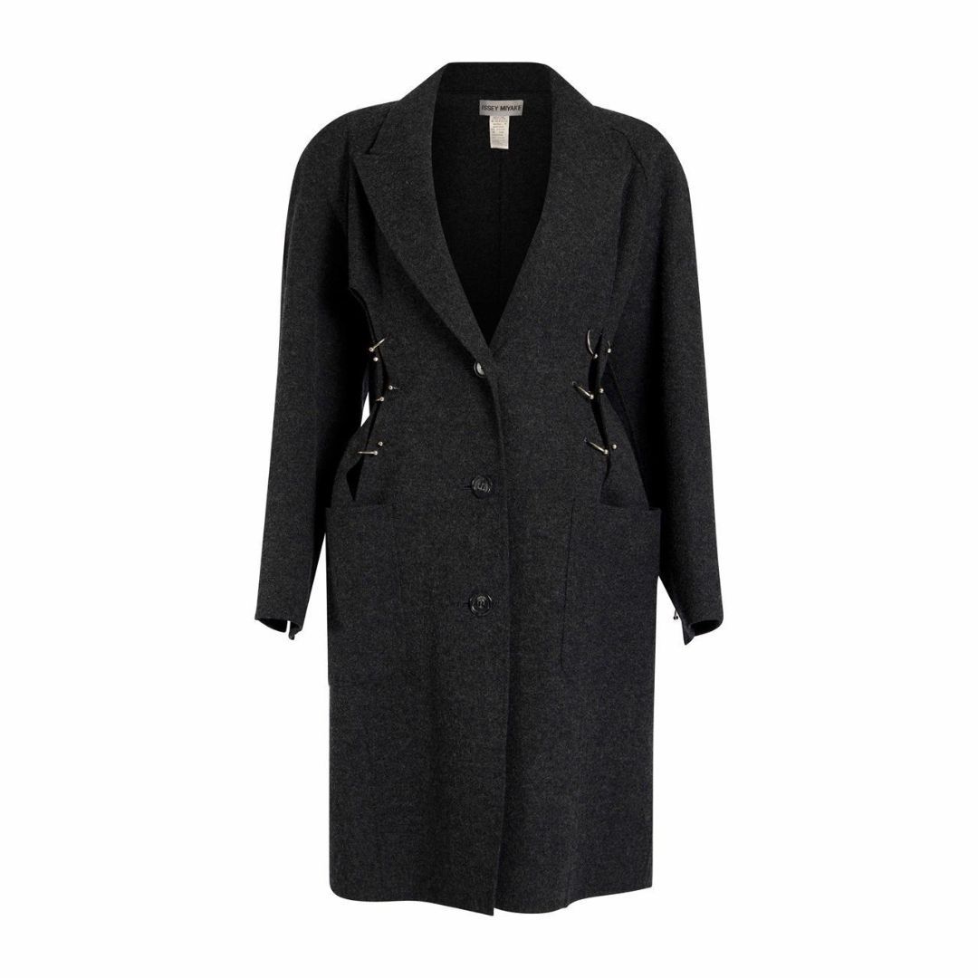 ISSEY MIYAKE PIERCING COAT by ISSEY MIYAKE in size S from COATS & JACKETS category