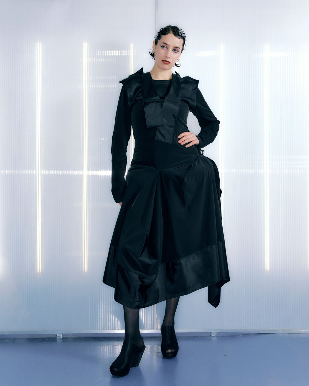 Asymmetrical Applique Dress by MARITHE FRANÇOIS GIRBAUD in size ONE SIZE from DRESSES category