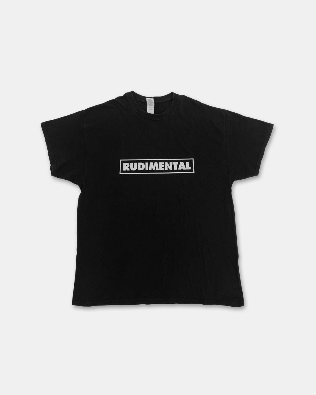 Rudimental 2010s Logo T-Shirt Black by Rudimental in size XL from TOPS category