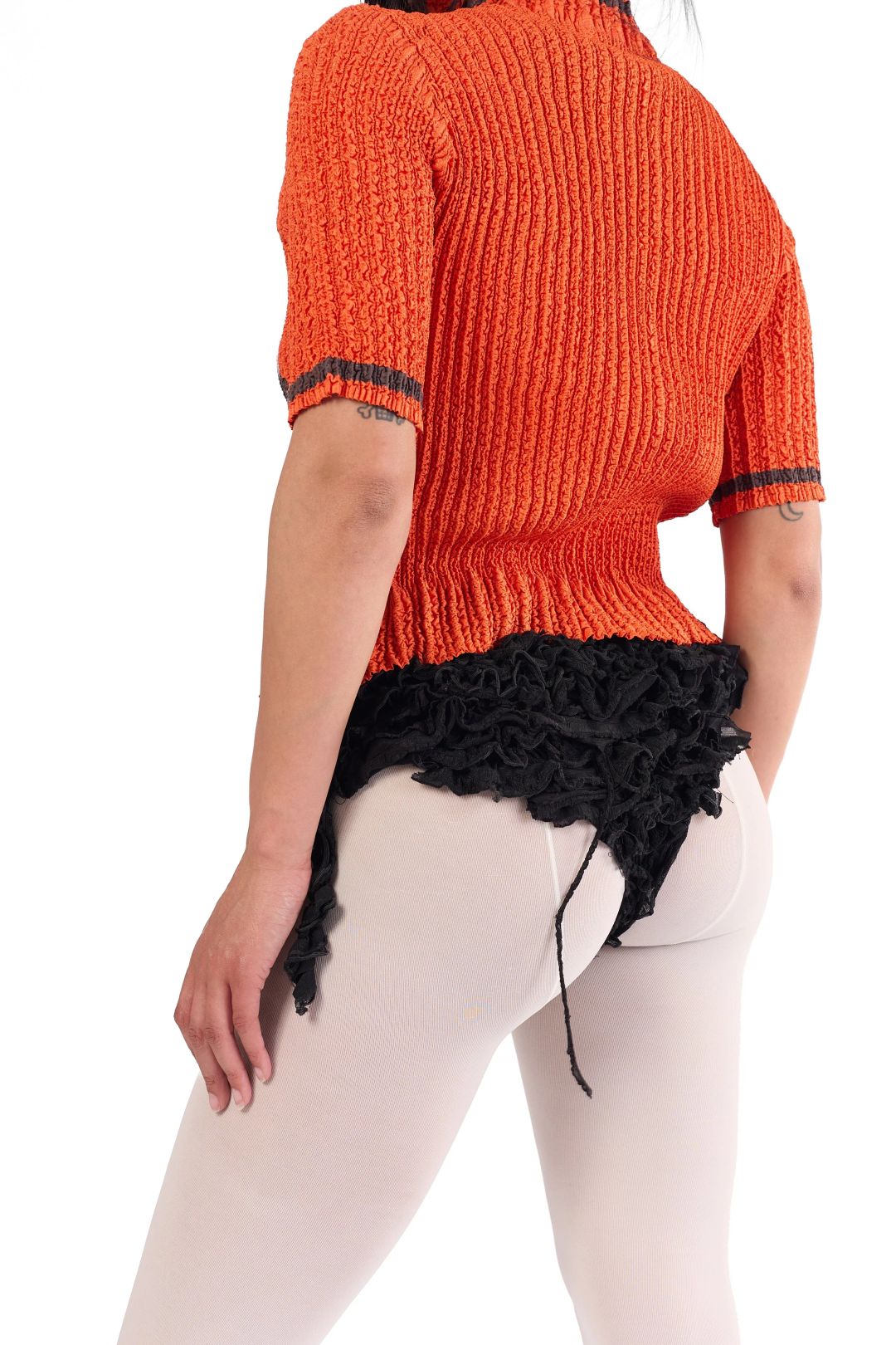 Sarah Garfield SS25 Textured Frilly Knickers by Sarah Garfield in size XS from LINGERIE category
