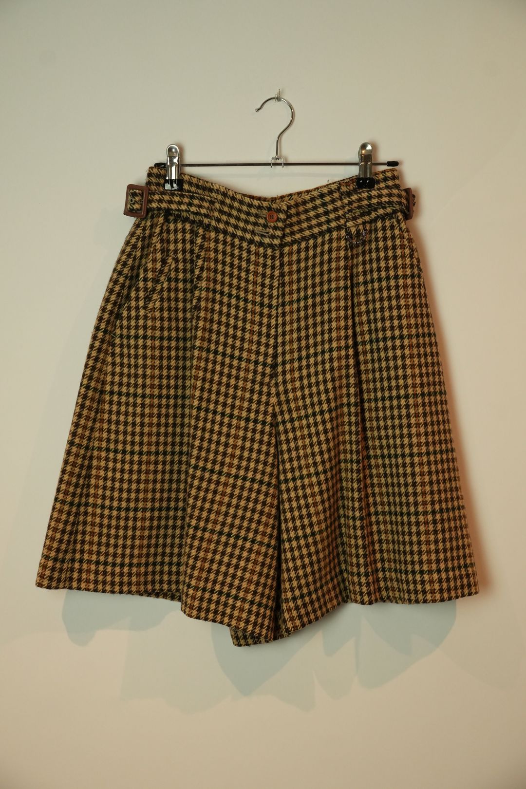 Christian Dior Sports Houndstooth Beige Checkered Bermuda Shorts by DIOR in size S from SHORTS category