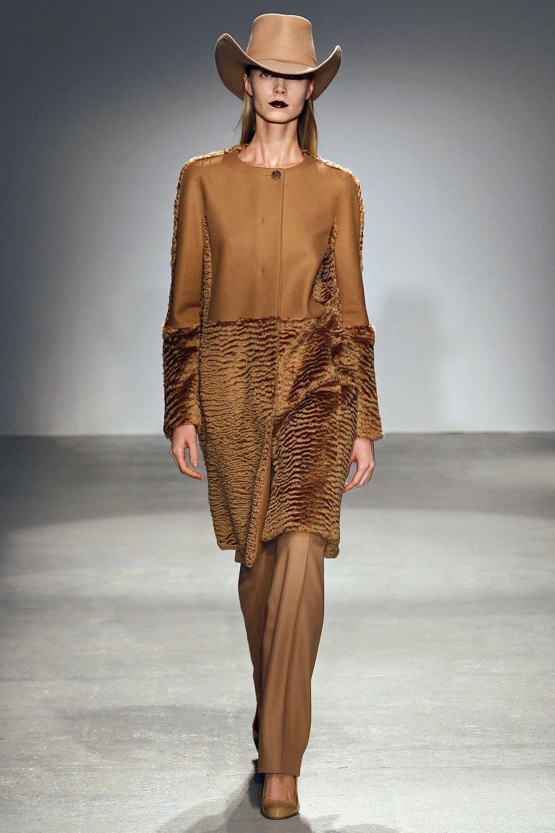 FW13 Mohair Camel Coat by Veronique Branquinho in size S from COATS & JACKETS category