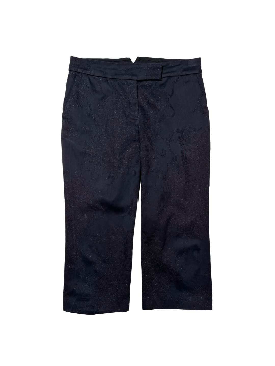 Alexander McQueen SS 2004 Tailored Brocade Capris by ALEXANDER MCQUEEN in size IT 40 from SHORTS category