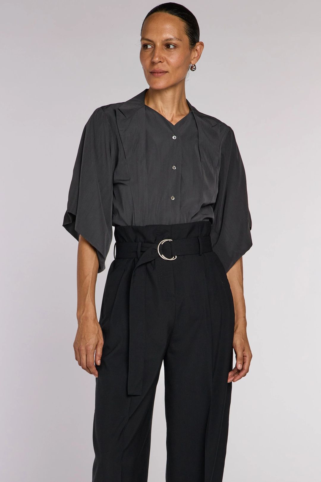 John Galliano A/W 1988 "Hairclips" Kimono Sleeve Blouse by JOHN GALLIANO in size AU/UK 10 from TOPS category