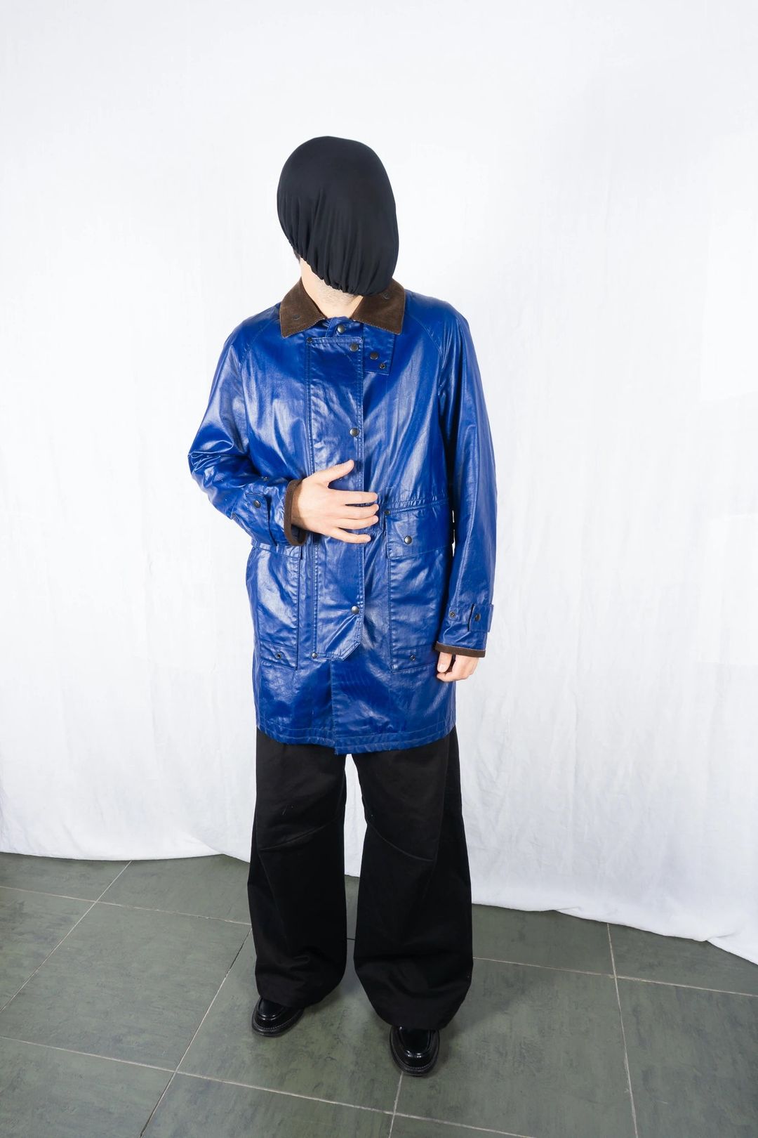 Junya Watanabe Man S/S 2012 resin trench coat by JUNYA WATANABE in size M from COATS & JACKETS category