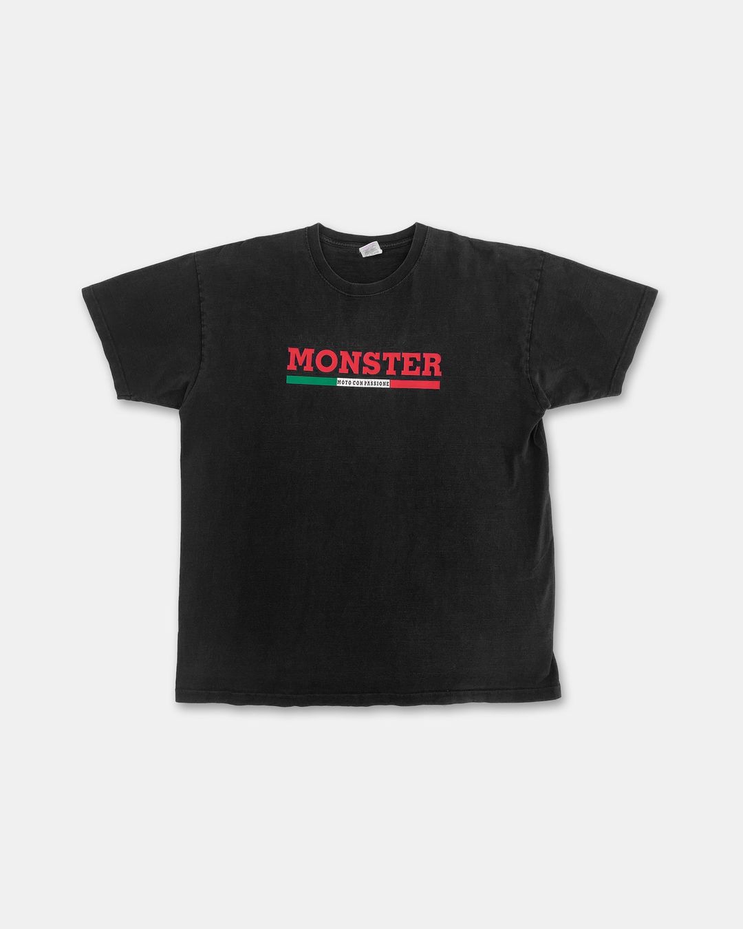 Vintage 2000s Monster Motorcycle T-Shirt Black by Vintage in size XL from TOPS category