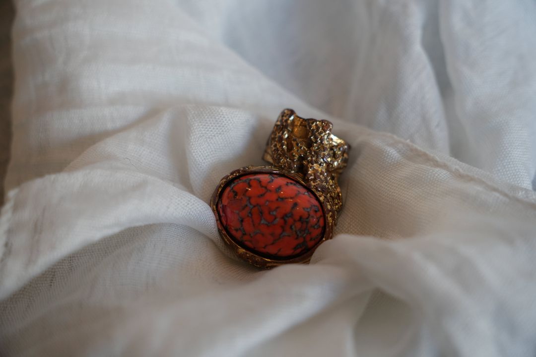 Yves Saint Laurent Stone Arty Ring by YVES SAINT LAURENT in size ONE SIZE from JEWELLERY & WATCHES category