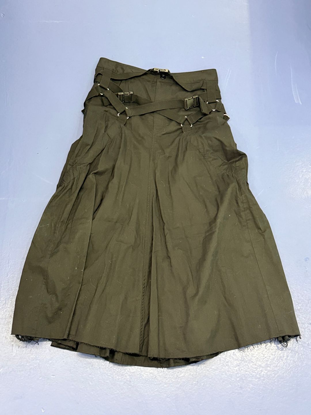 JUNYA WATANABE PARACHUTE BONDAGE SKIRT by JUNYA WATANABE in size ONE SIZE from SKIRTS category