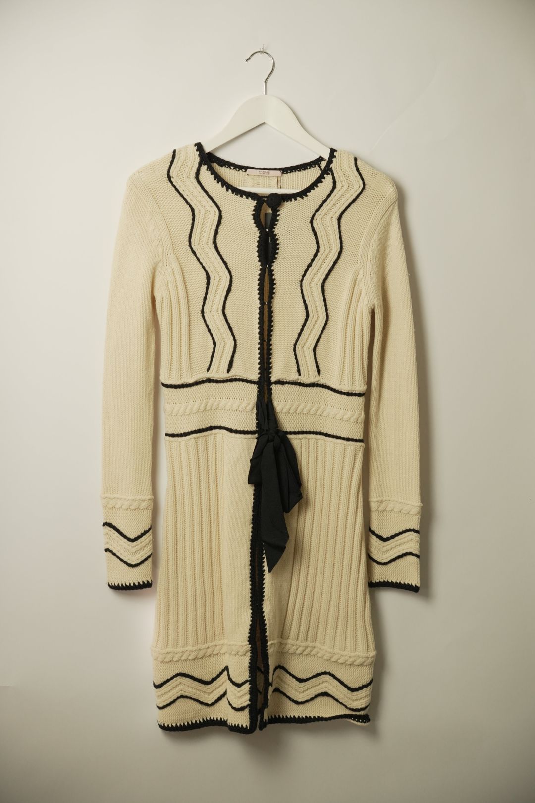 Red Valentino Double Bow LS Cardigan by VALENTINO in size S from KNITWEAR category
