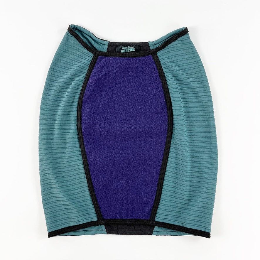 Jean Paul Gaultier Knit Mini Skirt SS1990 by JEAN PAUL GAULTIER in size M from SKIRTS category