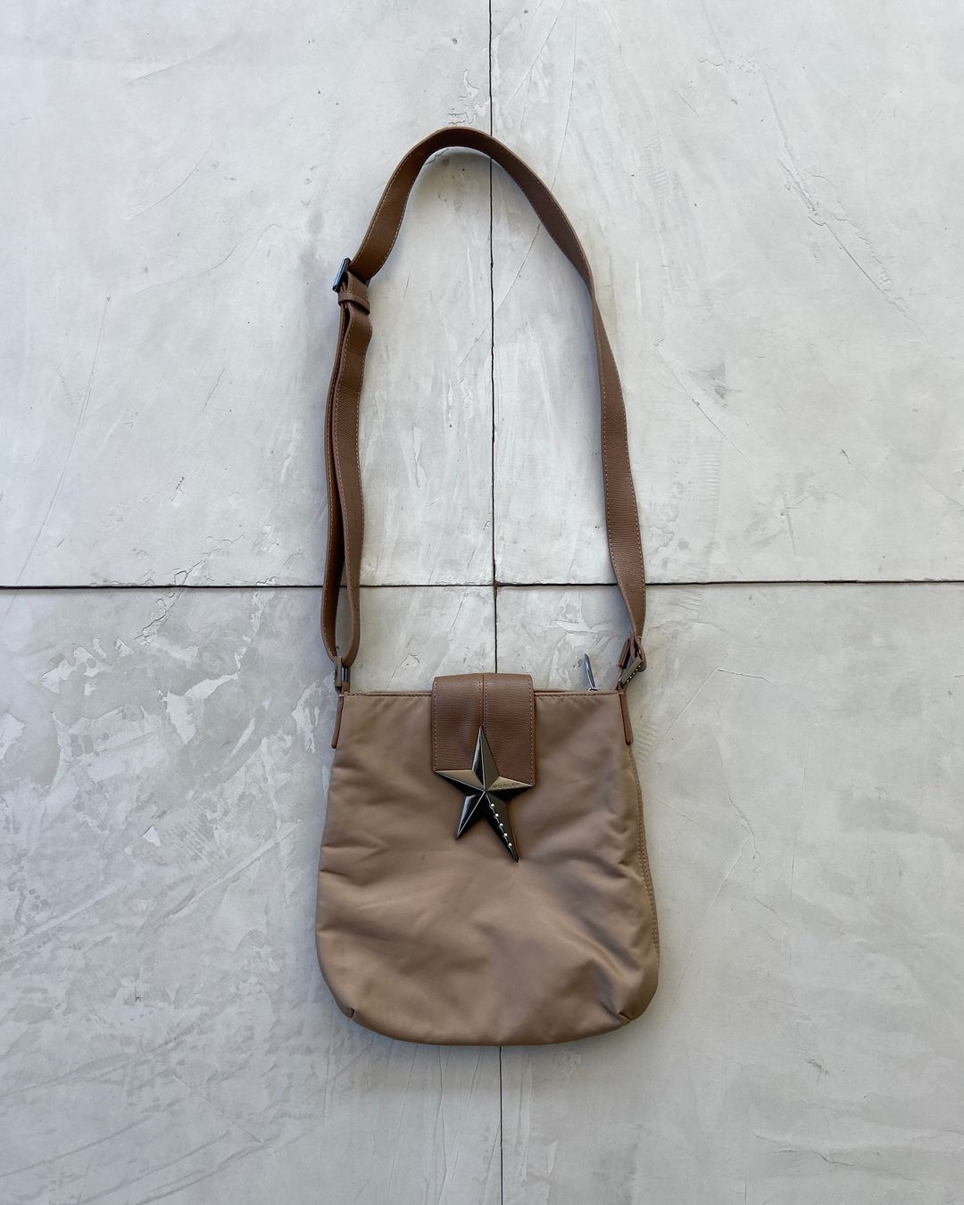 THIERRY MUGLER NYLON & CHROME STAR BAG by THIERRY MUGLER in size ONE SIZE from BAGS category