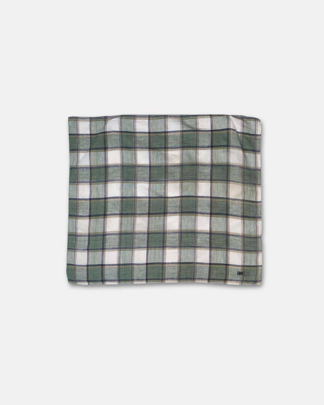 IM Miyake Design Studio 1980s Checkered Cloth Green by IM Miyake Design Studio in size ONE SIZE from ACCESSORIES category