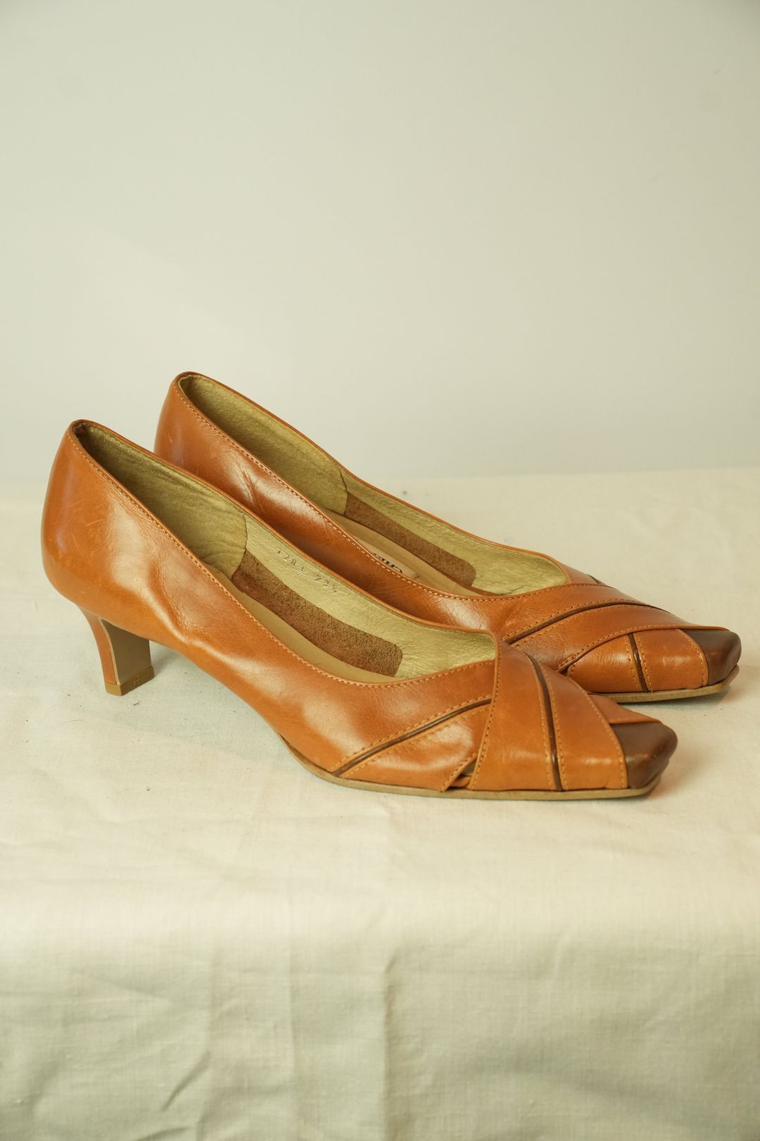 Christian Aujard Brown Square Toe Sz 36.5 by CHRISTIAN AUDIGIER in size EU 36 from SHOES category
