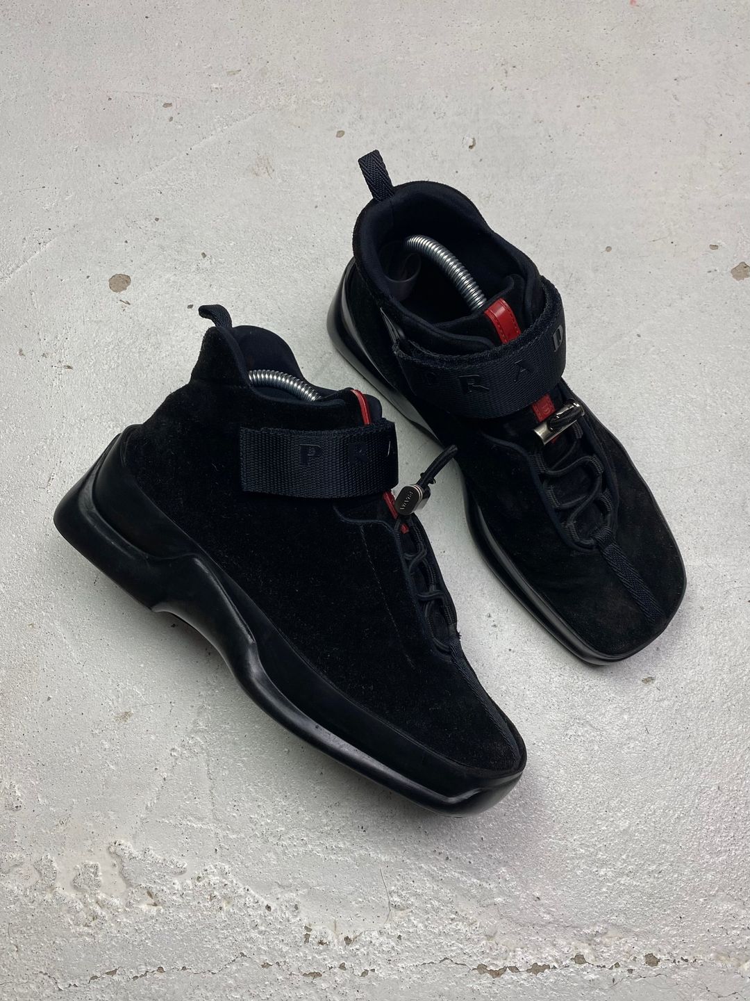 FW 99 Prada Sport Suede Boots by PRADA in size EU 37 from SHOES category