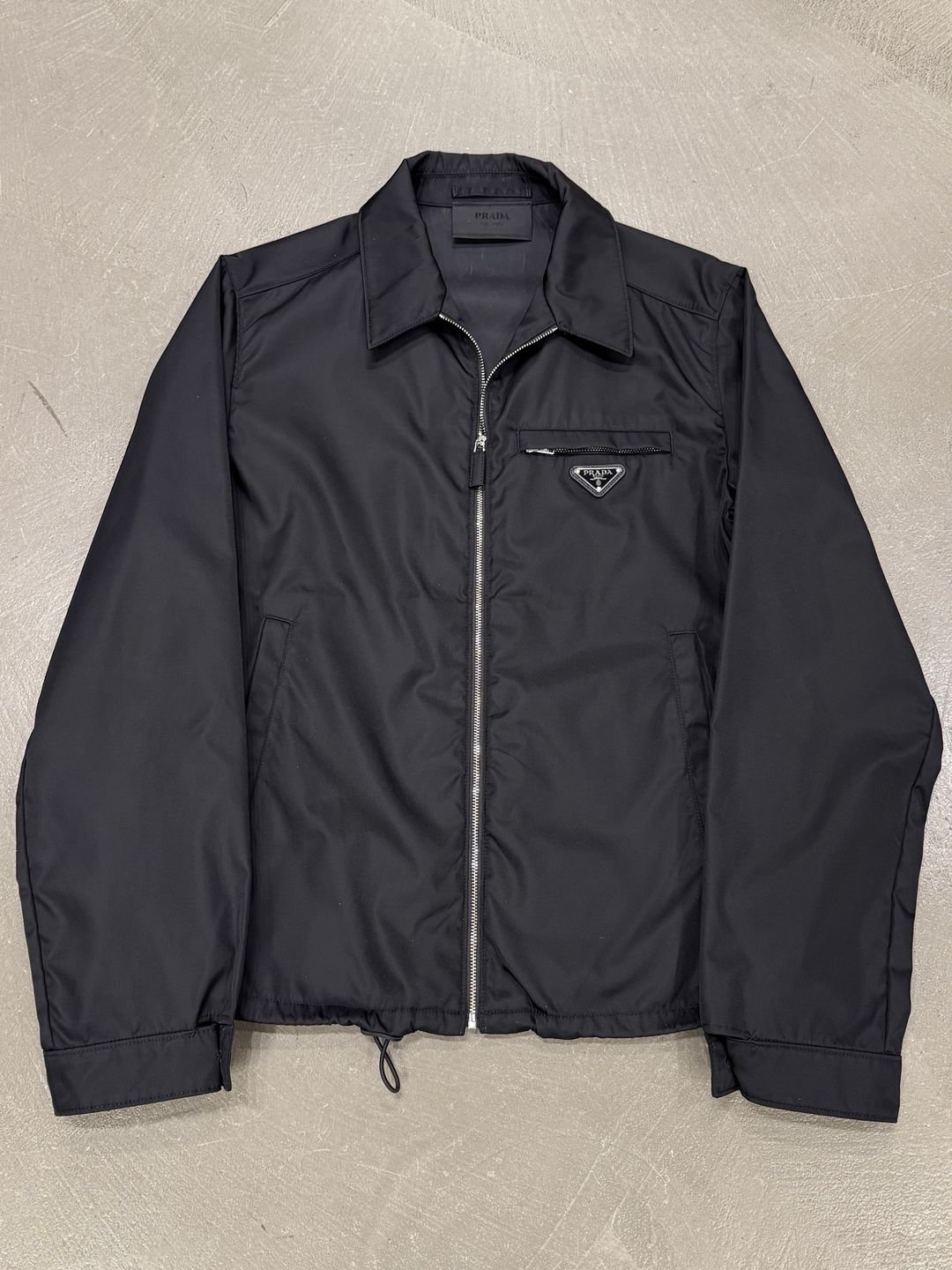 2020s Prada re-nylon zip up jacket by PRADA in size ONE SIZE from COATS & JACKETS category