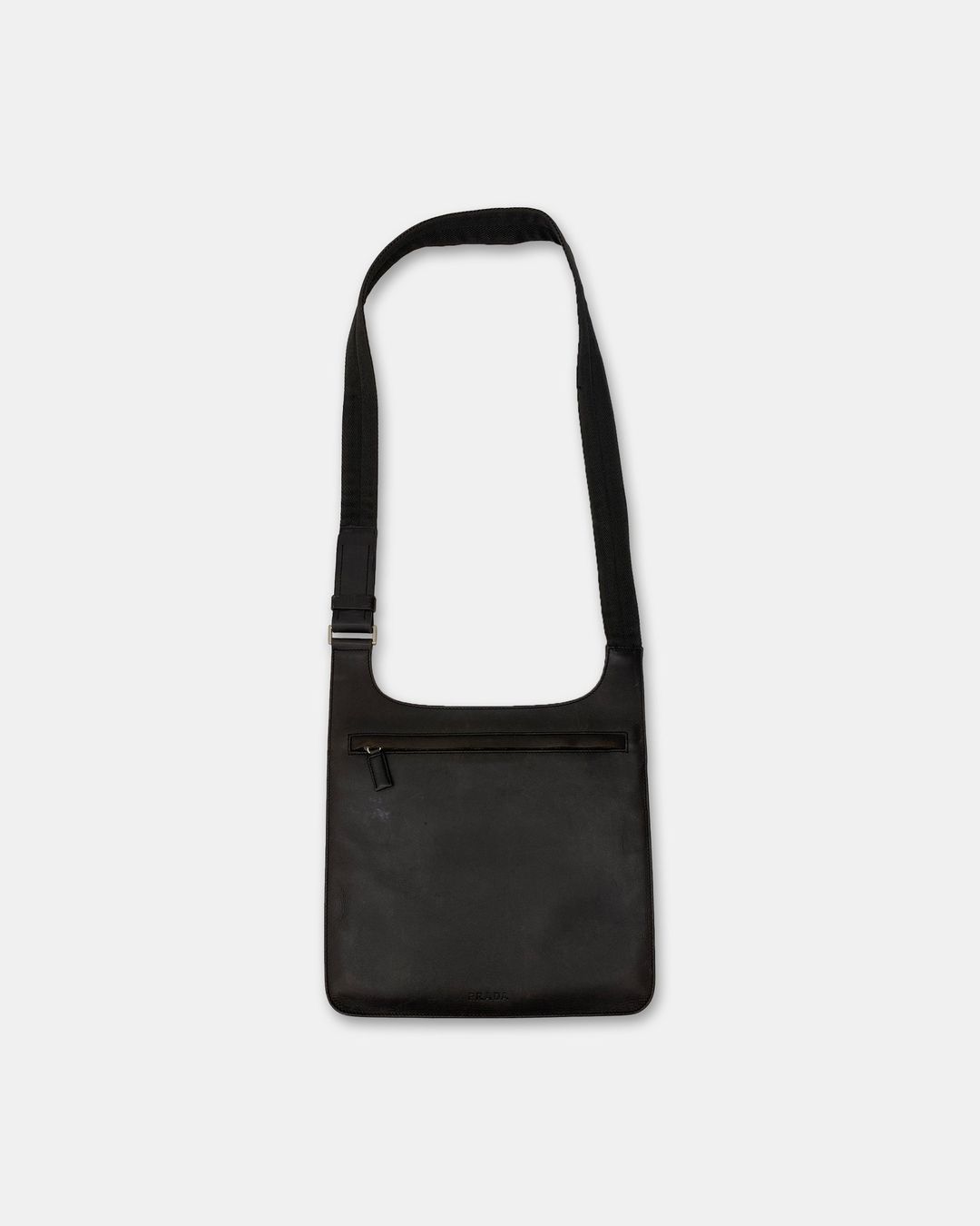 Prada SS1999 Leather Shoulder Bag Dark Brown by PRADA in size ONE SIZE from BAGS category