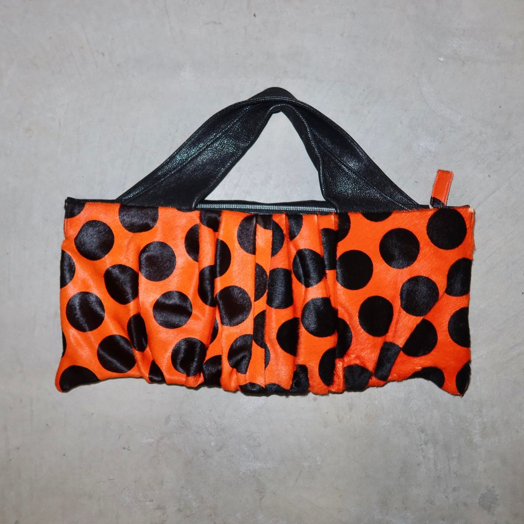 Vintage Cowhide Polka Dot Bag by Vintage in size ONE SIZE from BAGS category