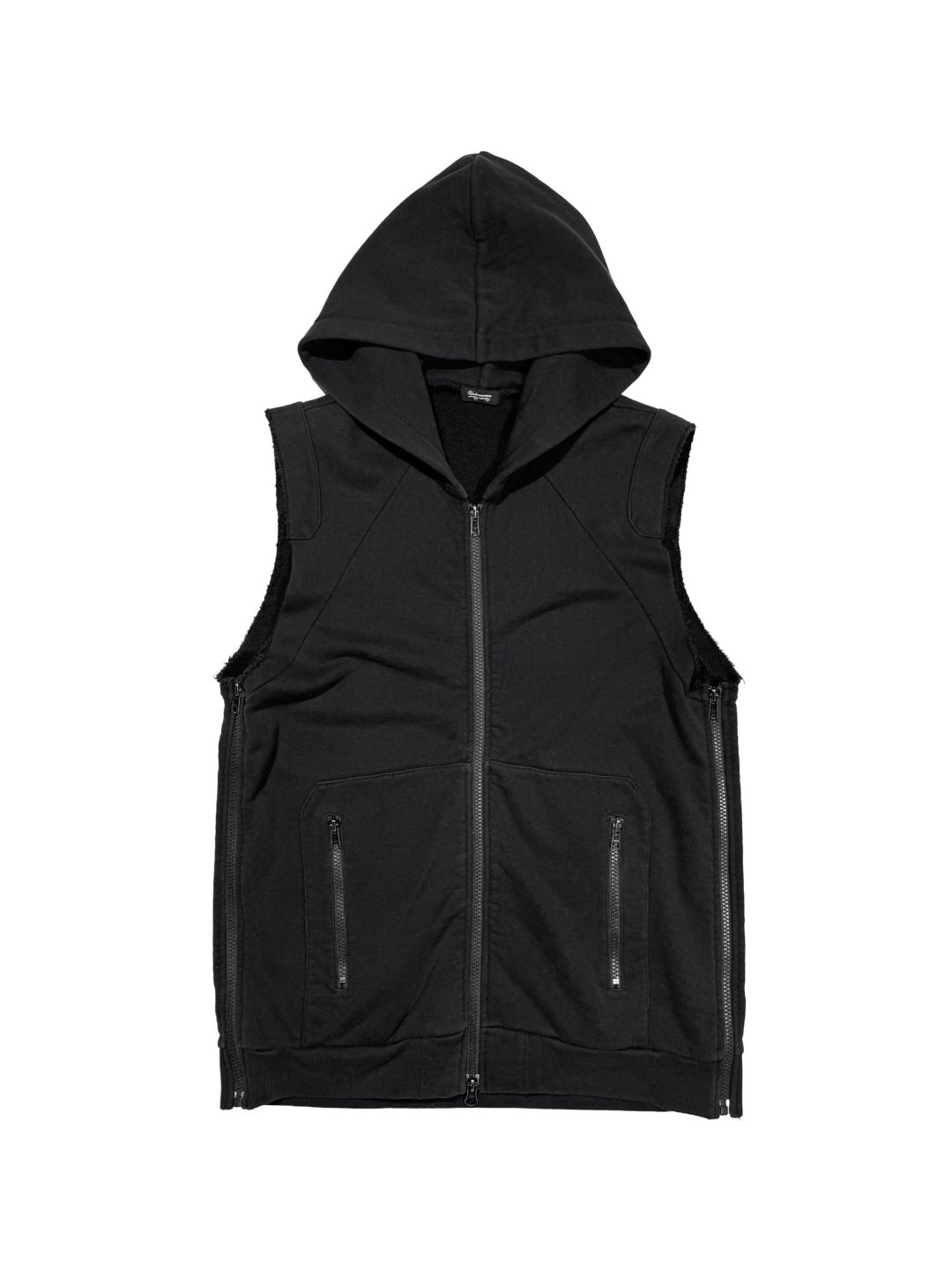 Undercover Multi Zip Hooded Sweater Vest by UNDERCOVER in size M from TOPS category