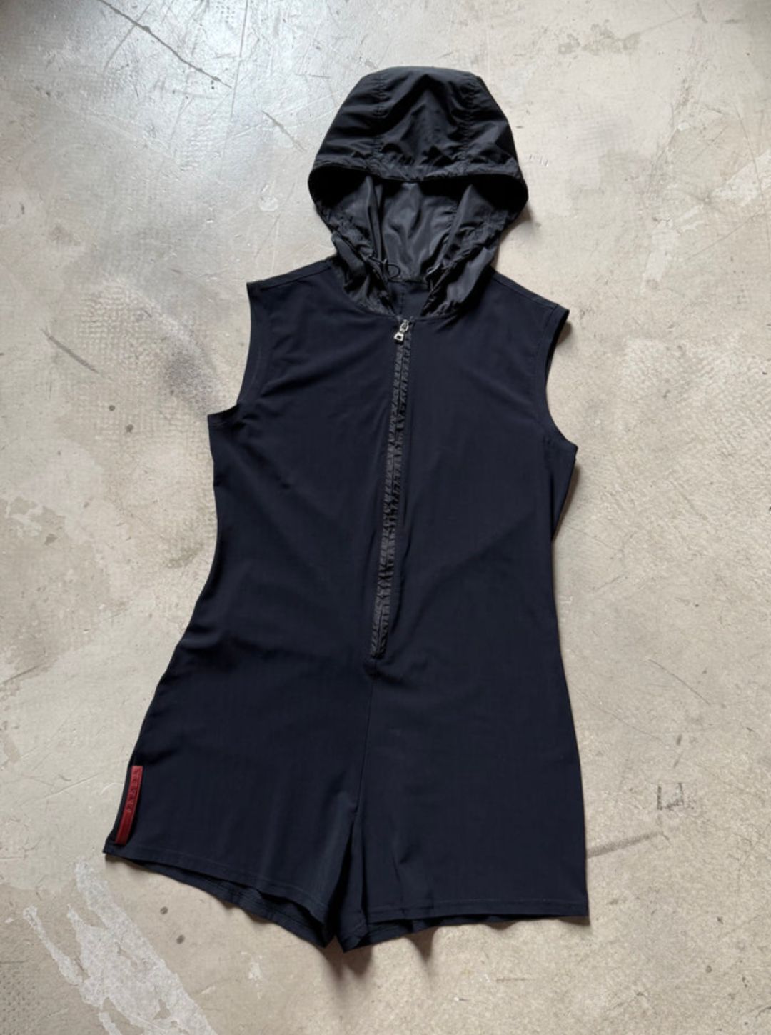 Prada Sport Hooded Jumpsuit by PRADA in size XL from JUMPSUITS & PLAYSUITS category