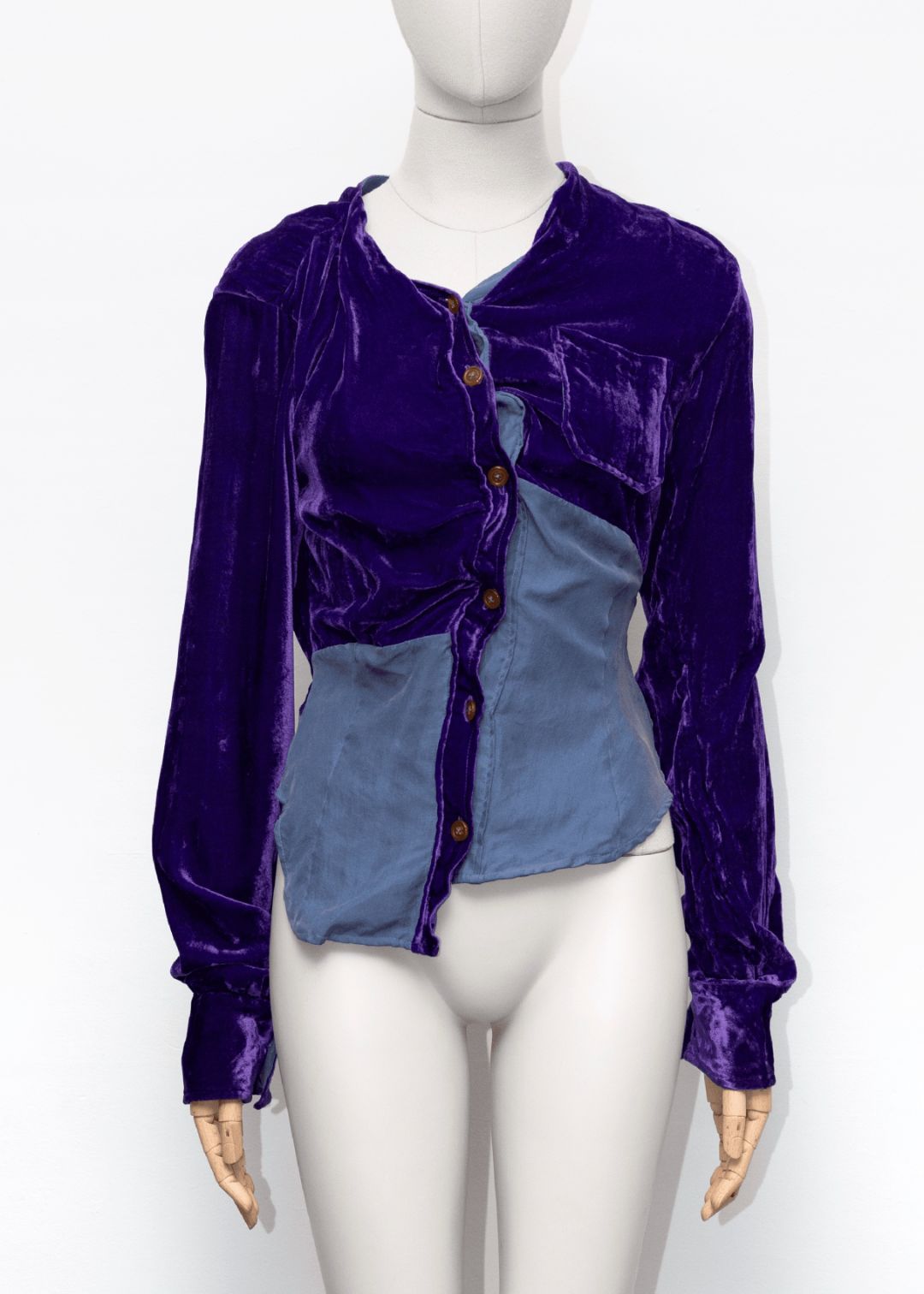 Vivienne Westwood Gold Label A/W 2006 Drunken Blouse by VIVIENNE WESTWOOD in size AU/UK 10 from SHIRTS category