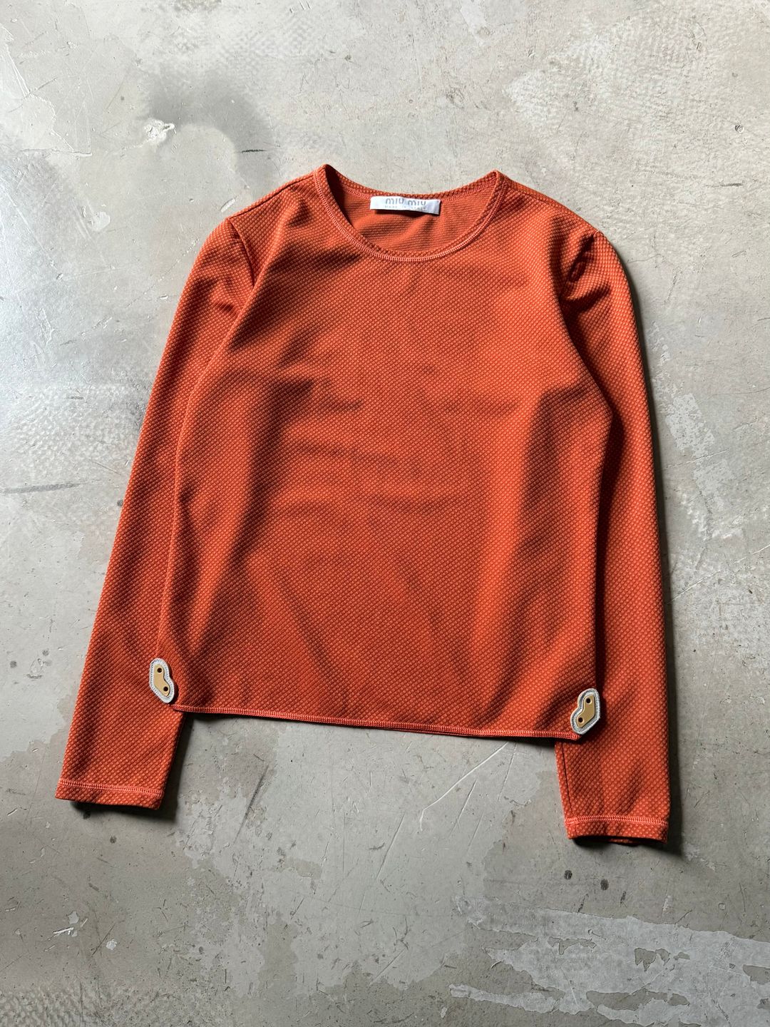 FW 99 Miu Miu Longsleeve Top by MIU MIU in size ONE SIZE from TOPS category