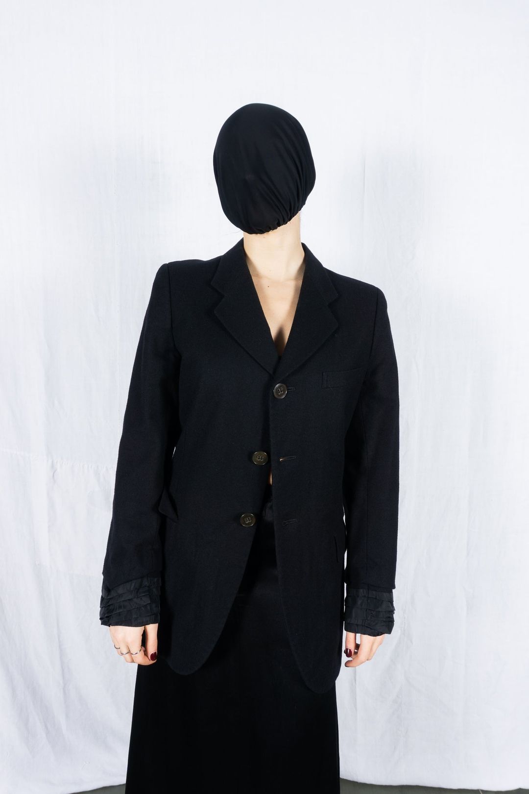 Comme des Garçons A/W 1992 rolled sleeves jacket by COMME DES GARÇONS in size M from COATS & JACKETS category