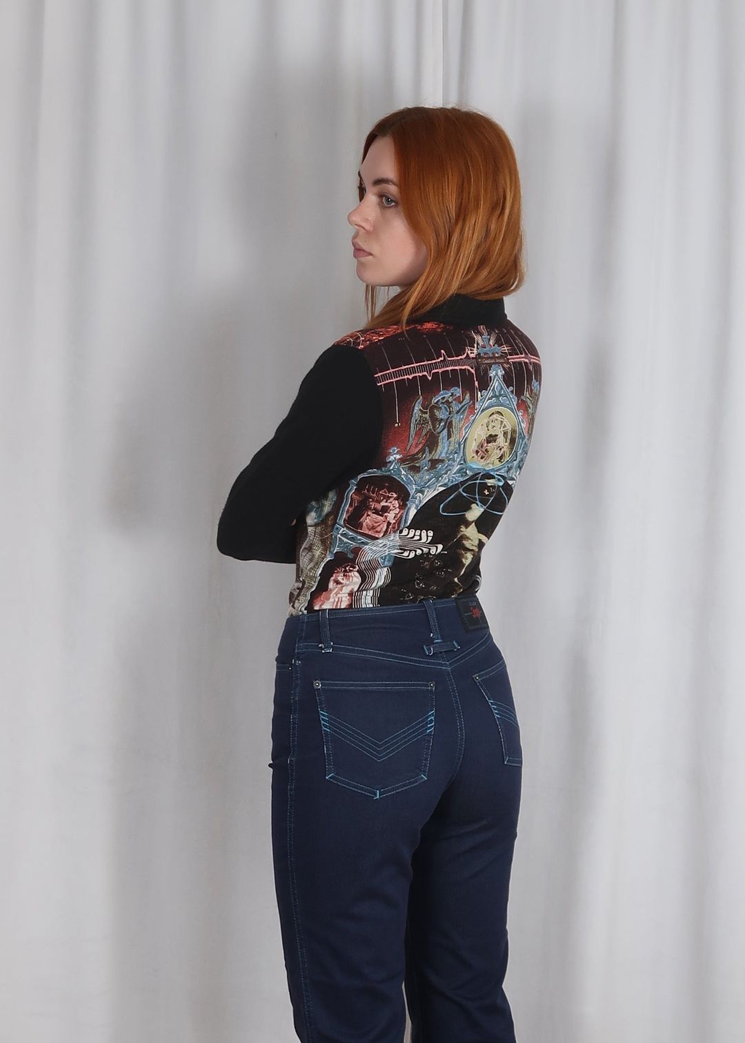 Jean Paul Gaultier ’Nikola Tesla’ top, Spring 2000 by JEAN PAUL GAULTIER in size M from TOPS category